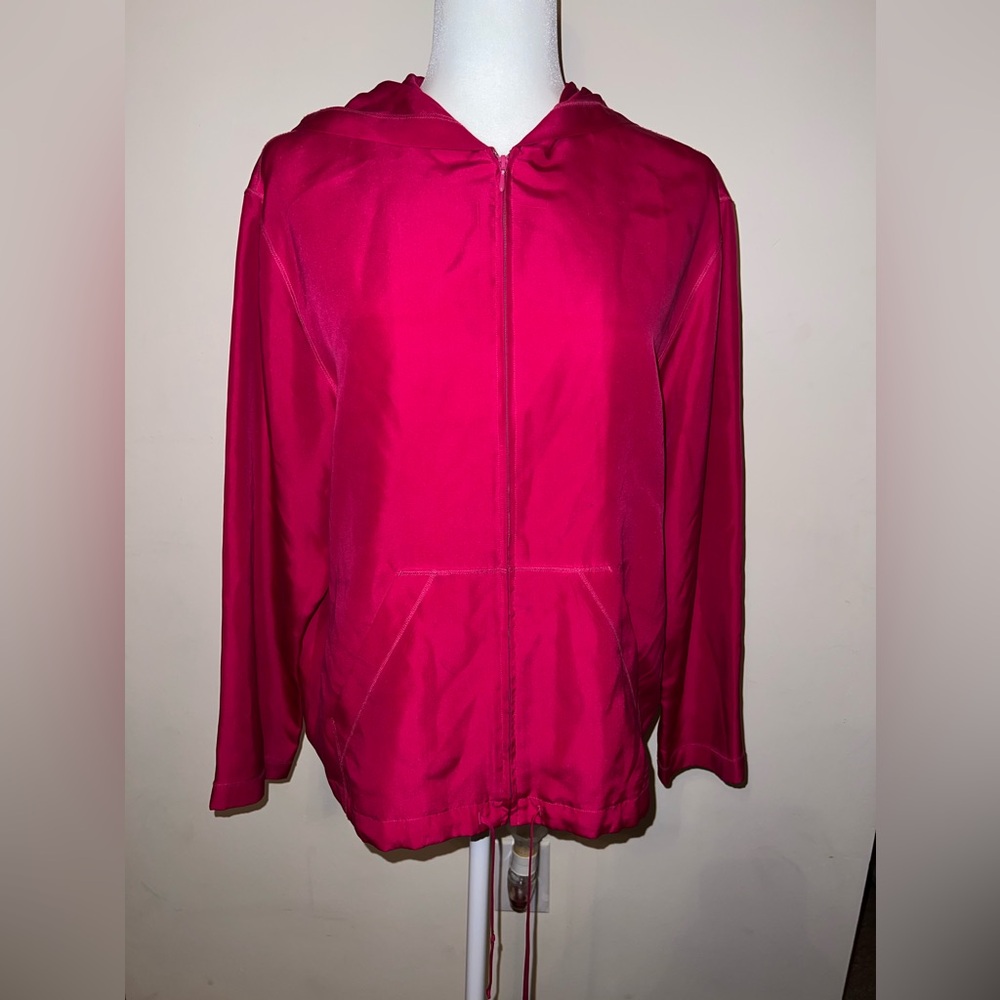 Pink Dana B &Karen Silk Jacket